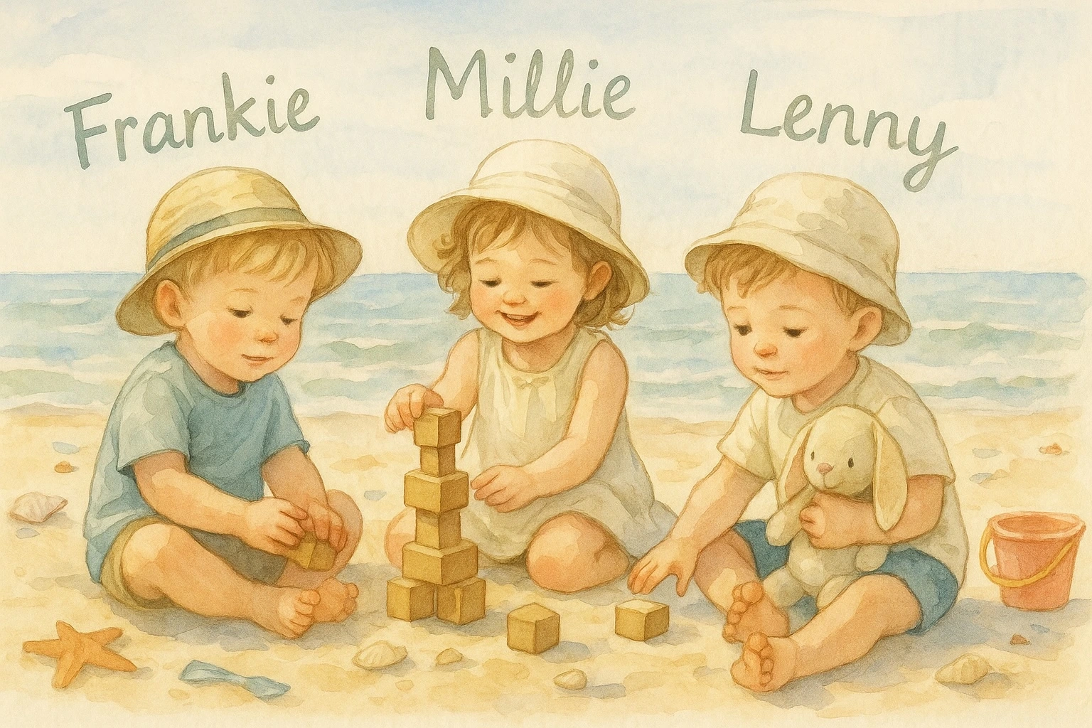 Australian baby names trend 2025 – nicknames like Frankie, Millie and Lenny used as official names